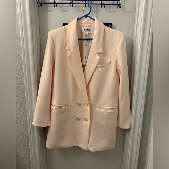 Brand new BB Dakota by Steve Madden Dressed To Thrill Blazer in Vintage Ivory - Picture 3 of 7